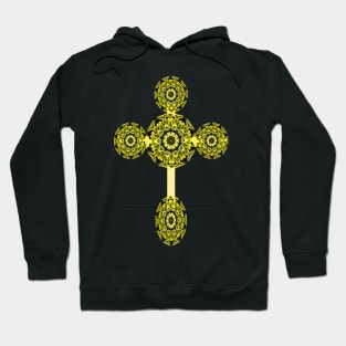 Gold Cross Hoodie